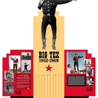 Big Tex Decade display