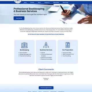 MyBookkeepingGuy.com business services site Visit the website