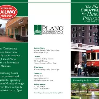 Plano Conservency brochure