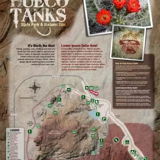 Map - Hueco Tanks State Park