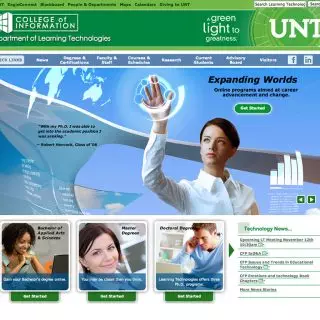 Website - University of North Texas College of Information