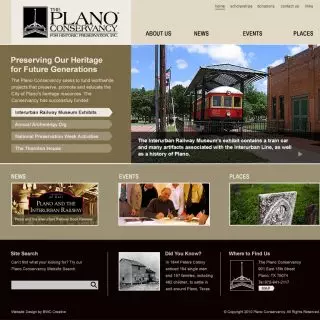 Website - Plano Conservancy