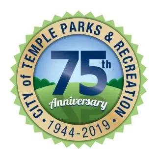 Logo - Temple Parks 75 Years