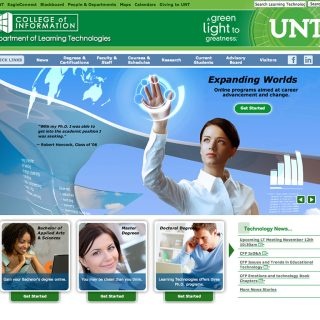 website University of North Texas college of information Website - University of North Texas College of Information