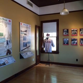 Interurban Baseball Team Travel exhibit