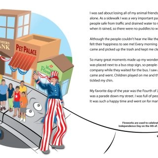 I am a Sidewalk-p10 I Am a Sidewalk children's book page