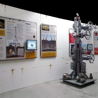 Museum of the Plains Oil and Gas exhibit